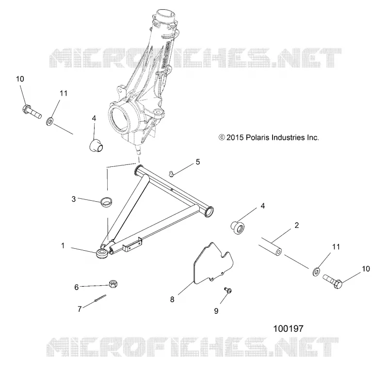 SUSPENSION, A-ARM AND STRUT MOUNTING