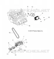 OIL PUMP AND OIL COOLER