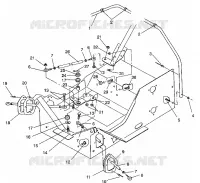 STEERING ASSEMBLY TRAIL/0930761 AND  TRAIL DELUXE/0930243 (4923222322016A)