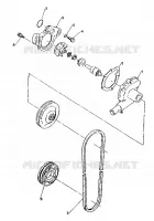 WATER PUMP 500 AND 500 CLASSIC (4921252125050A)