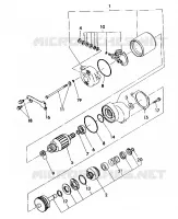 STARTING MOTOR ASSEMBLY 350 2X4 / W927539 (4922882288036A)