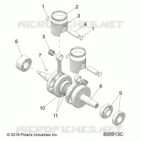 ENGINE, PISTON & CRANKSHAFT