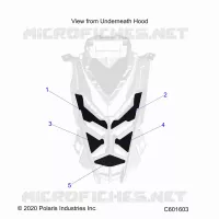 HOOD FOAM/SEAL