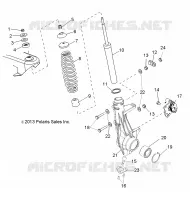 FRONT SUSPENSION STRUT