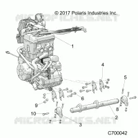 ENGINE, MOUNTING