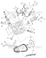 INLET   EXHAUST MAGNUM 4X4 W97AC42A, SWEDISH MAGNUM 4X4 S97AC42E AND NOR (4940834083D001)