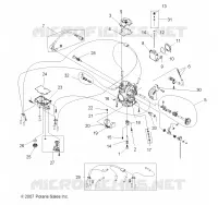 ENGINE, CARBURETOR