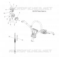 ENGINE, THROTTLE   CONTROL ASM.