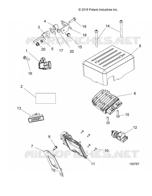 ELECTRICAL, SENSORS, MODULES, AND SWITCHES