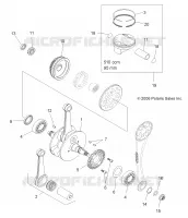 ENGINE, CRANKSHAFT AND PISTON