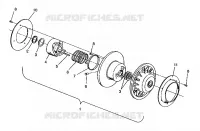 DRIVEN CLUTCH ASSEMBLY RXL/0930768 AND RXL SKS/0930568 (4922992299024A)