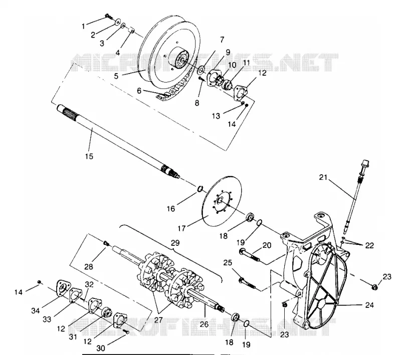 DRIVE TRAIN TRAN SPORT 0960143 AND  EURO TRAN SPORT E960143 (4932273227B009)