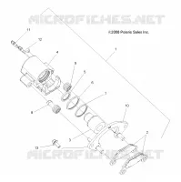 REAR BRAKE CALIPER