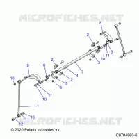 SUSPENSION, REAR STABILIZER BAR
