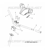 STEERING, HANDLEBAR MOUNTING