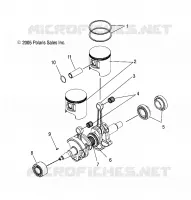 PISTON   CRANKSHAFT