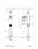 SUSPENSION, REAR SHOCK TRACK, VELOCITY