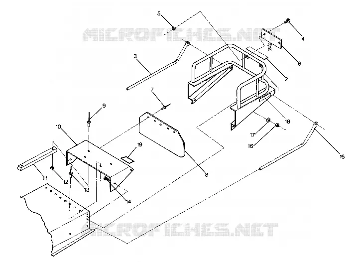 TUNNEL EXTENSION RACK STARTRAK (4916811681007A)