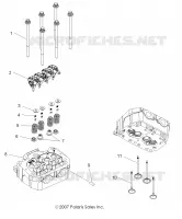 CYLINDER HEAD AND VALVES