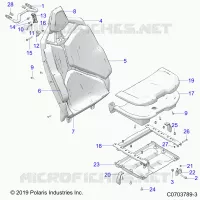 SEAT ASM.,REAR