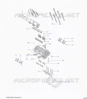 ENGINE, CYLINDER HEAD, CAM AND VALVES