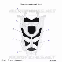 HOOD FOAM/SEAL
