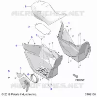 SEAT AND FOOTWELLS