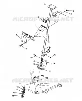 STEERING POST   ASSEMBLY 4X4 300 W958130 (4930183018B009)