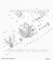 ENGINE, COOLING SYSTEM/WATER PUMP
