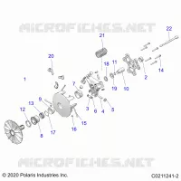 DRIVE TRAIN, PRIMARY CLUTCH