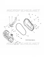 DRIVE TRAIN, CLUTCH COVER AND DUCTING