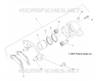 REAR BRAKE CALIPER
