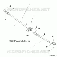 DRIVE TRAIN, FRONT PROP SHAFT