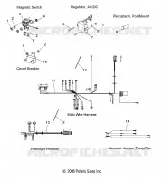 WIRE HARNESSES AND COMPONENTS