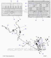 ELECTRICAL, WIRE HARNESS, CHASSIS, STANDARD