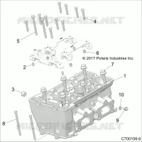 ENGINE, CYLINDER HEAD