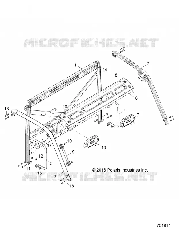 CHASSIS, CAB FRAME
