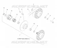 DRIVE TRAIN, SECONDARY CLUTCH