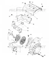 RECOIL STARTER AND BLOWER HOUSING SPRINT E/S (4914151415030A)