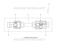 DRIVE TRAIN, REAR PROP SHAFT