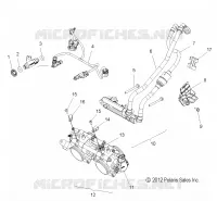 FUEL SYSTEM, RAIL, LINES AND THROTTLE  BODY