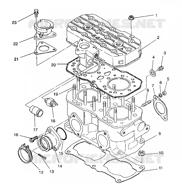 CYLINDER 440 / 0930760 AND 440 SKS / 0930560 (4922932293029A)
