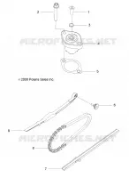 ENGINE, TENSIONER, CAM CHAIN
