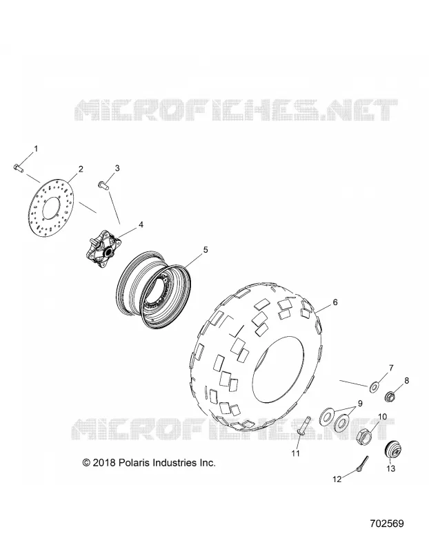 WHEELS, FRONT
