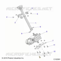STEERING, STEERING POST  ASM.