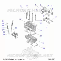 ENGINE, CYLINDER/CYLINDER HEAD ASM.