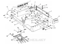 REAR BED MOUNTING 6X6 400L W948740 (4926802680A008)