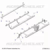 CHASSIS, SEAT SUPPORTS