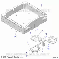 REAR BODYWORK RACK AND BOX SIDE RAILS
