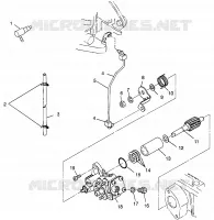 OIL PUMP SL 780 B964087 AND  INTL. SL 780 I964087 (4935523552C005)